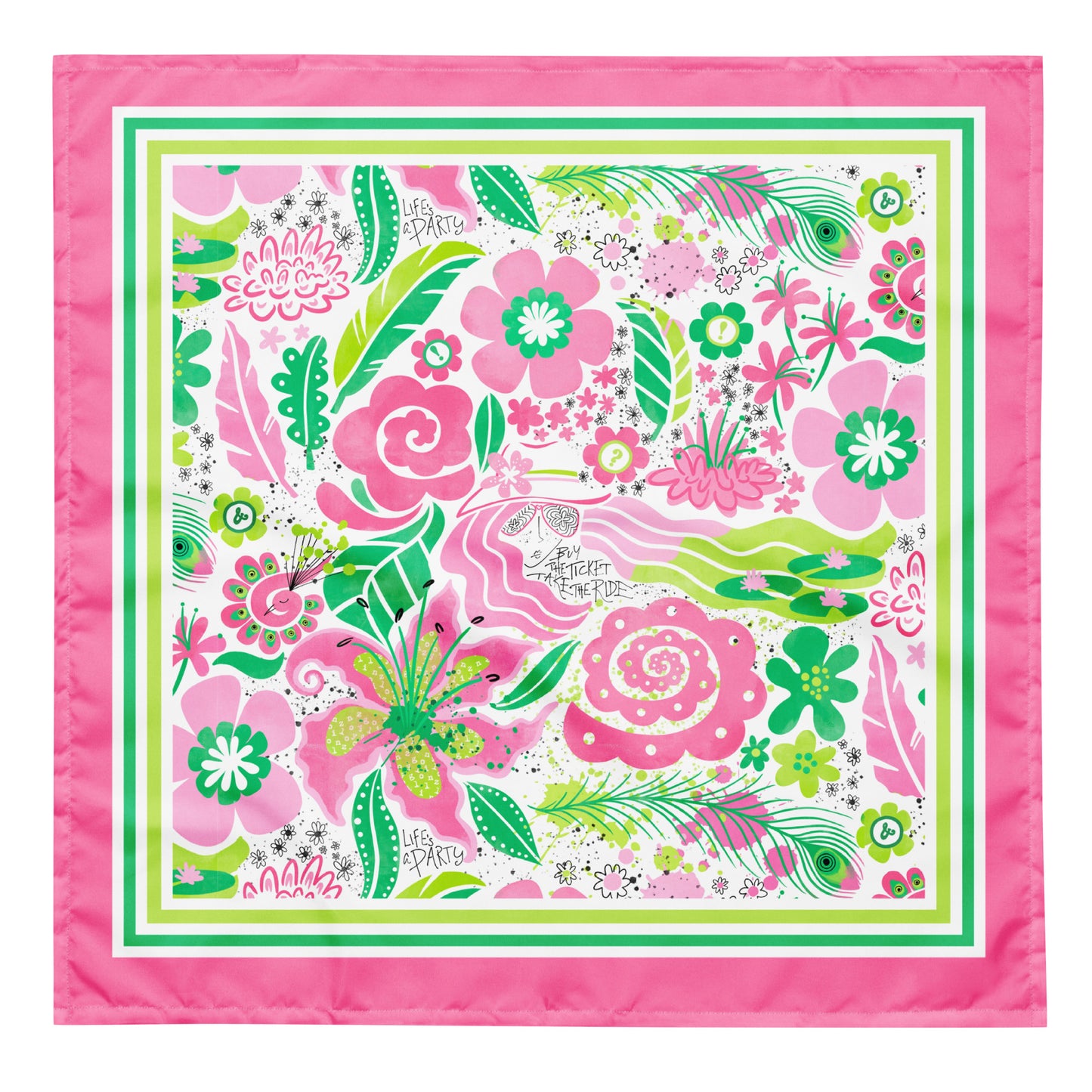 Gonzo Lily Bandanna
