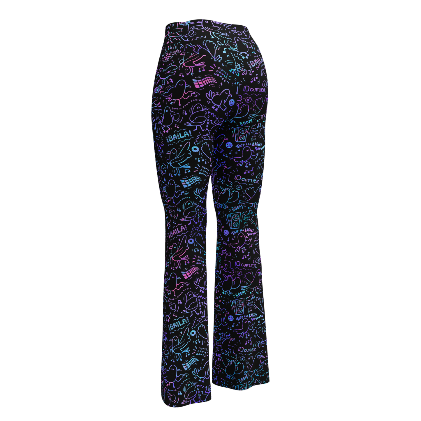 Dancing Crows Flare Leggings