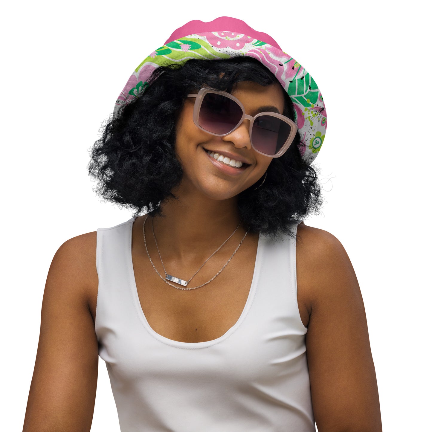 Gonzo Lily reversible bucket hat