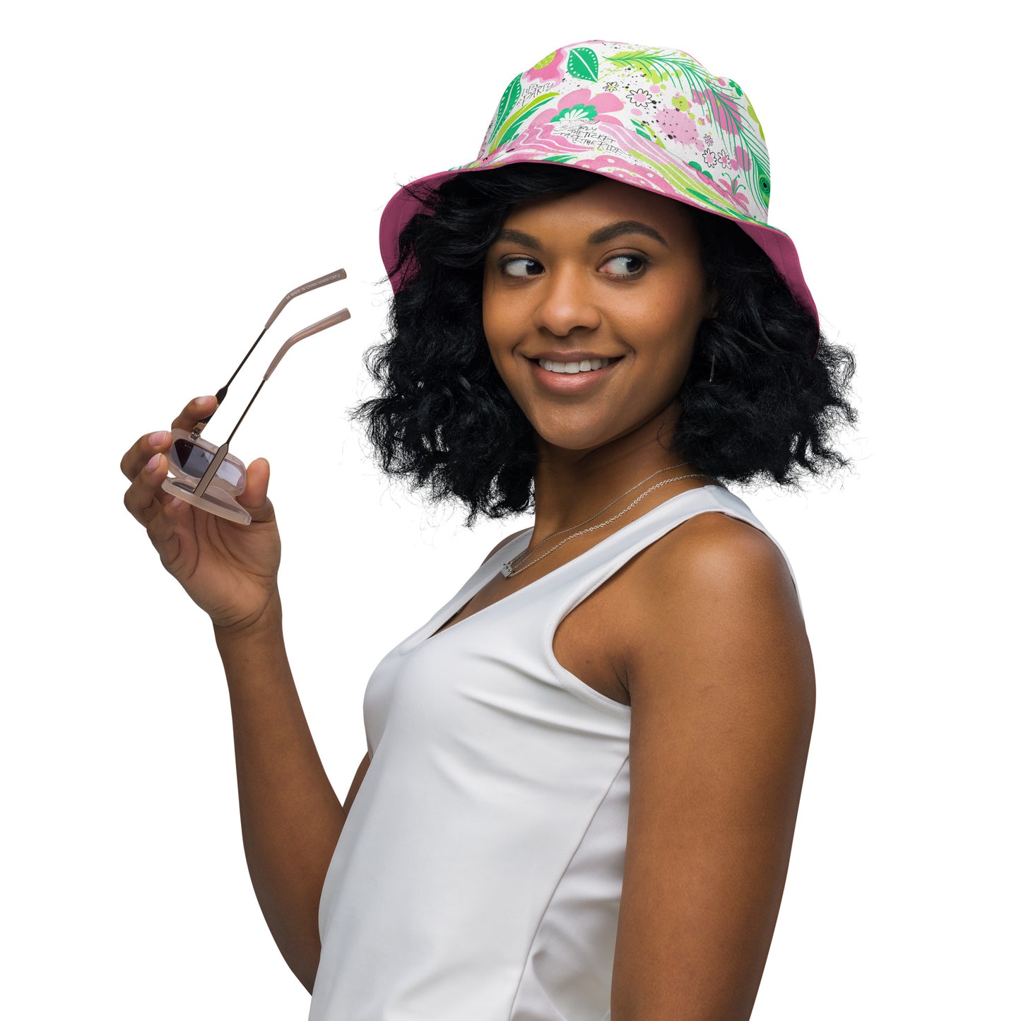 Gonzo Lily reversible bucket hat