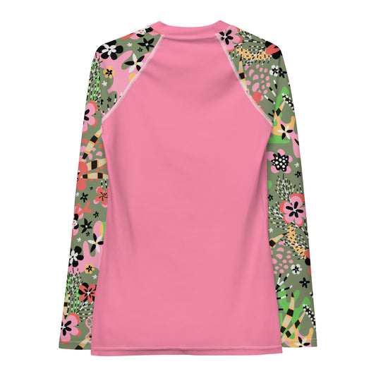 Lionfish Hunt Women's Rash Guard Camo