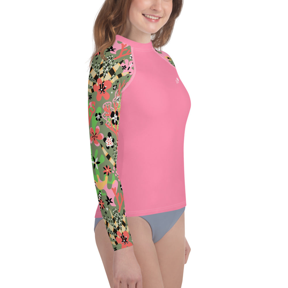 Lionfish Hunt Youth Rash Guard Camo