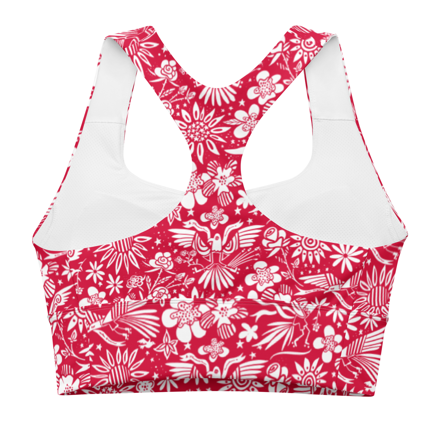 Free Birds Sports Bra Red