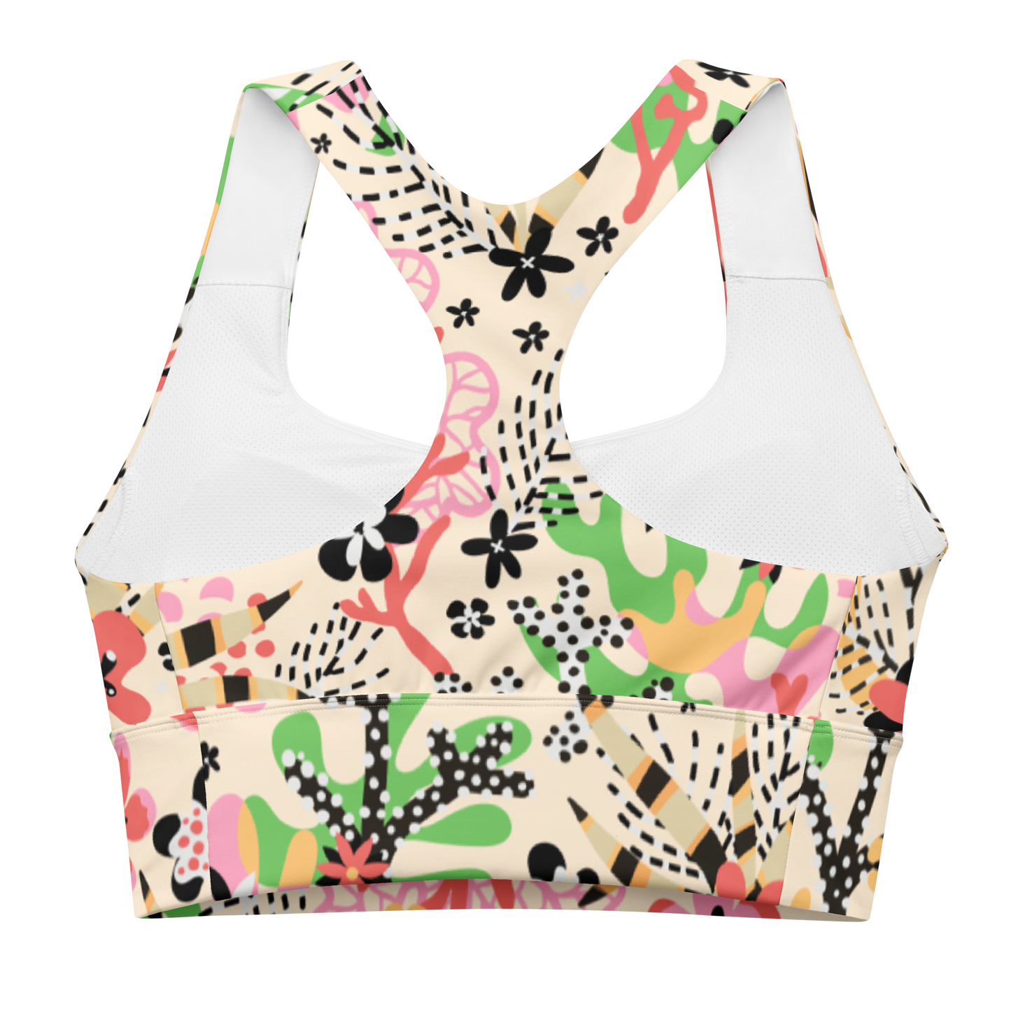 Lionfish Hunt Sports Bra Safari
