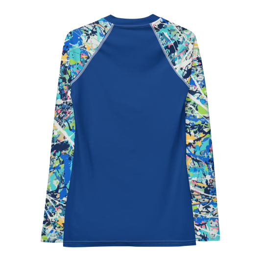 Action Jackson Women's Rash Guard blue
