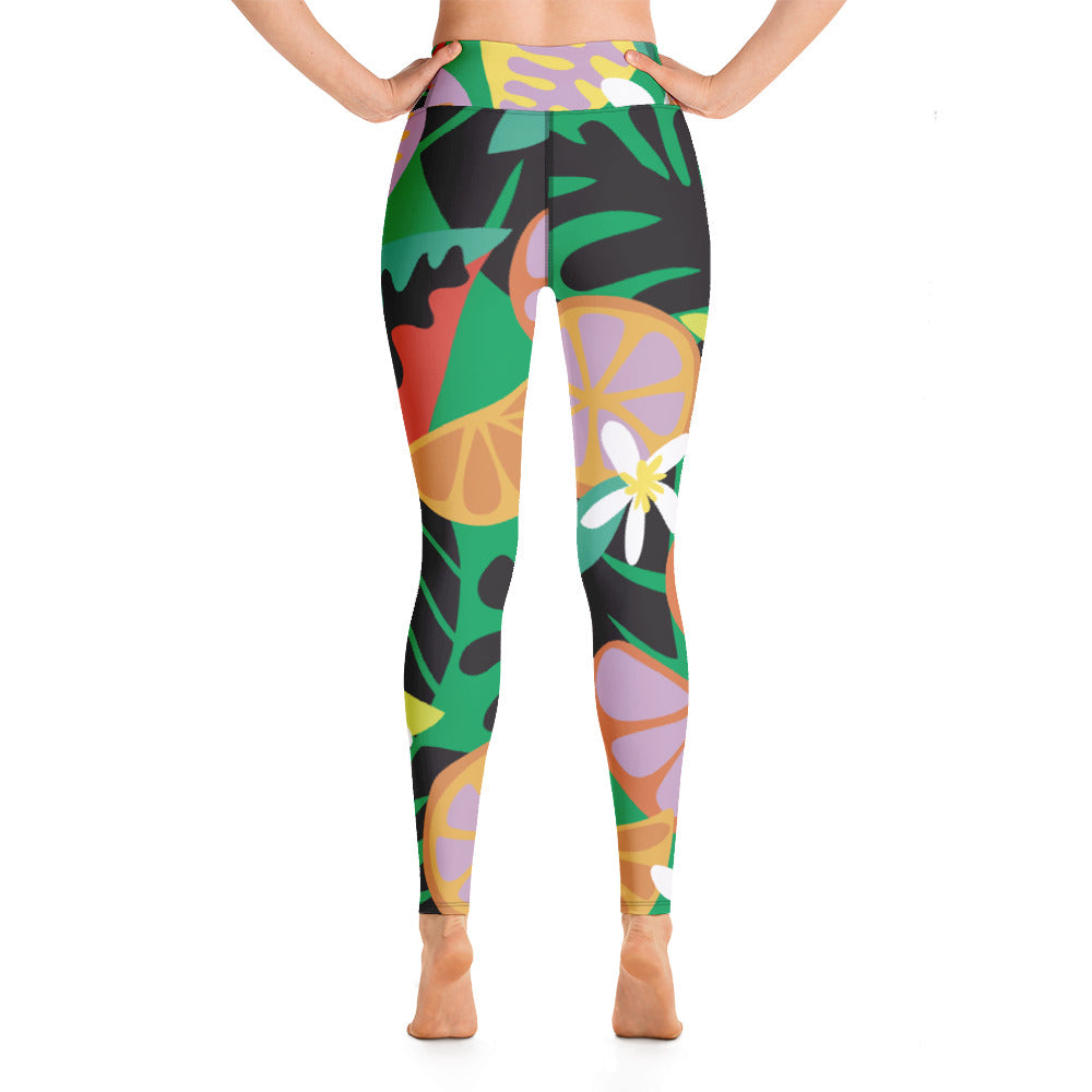 Orange Blossom Jam Leggings